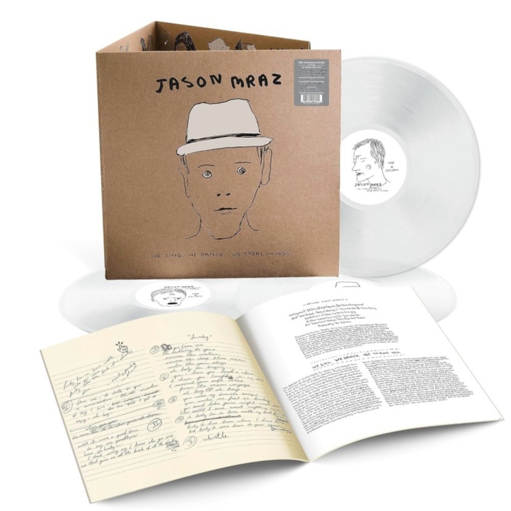 Jason Mraz We Sing. We Dance. We Steal Things. (Deluxe Clear Vinyl Edition)